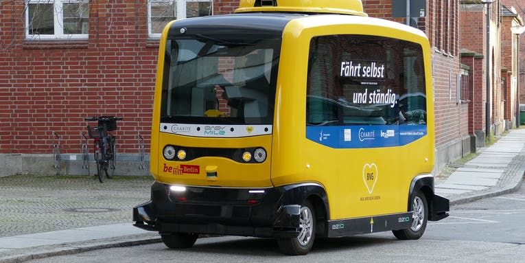 Affordable driverless cars could curb public transit