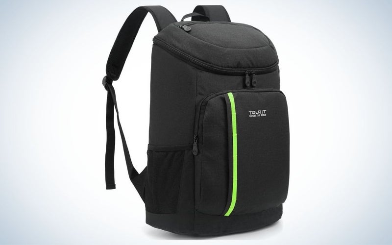 Black TOURIT cooler backpack is one of the best coolers
