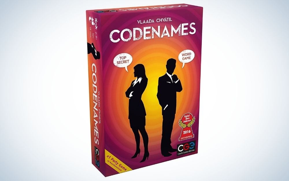 Codenames Czech family board game for 8 players