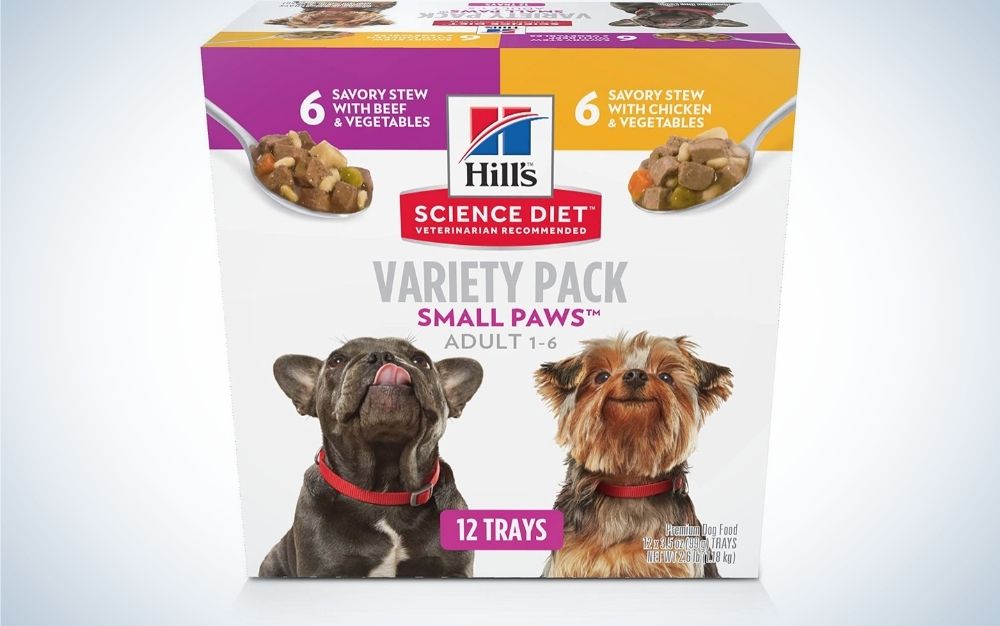 Hills Science Diet wet dog food for small dogs