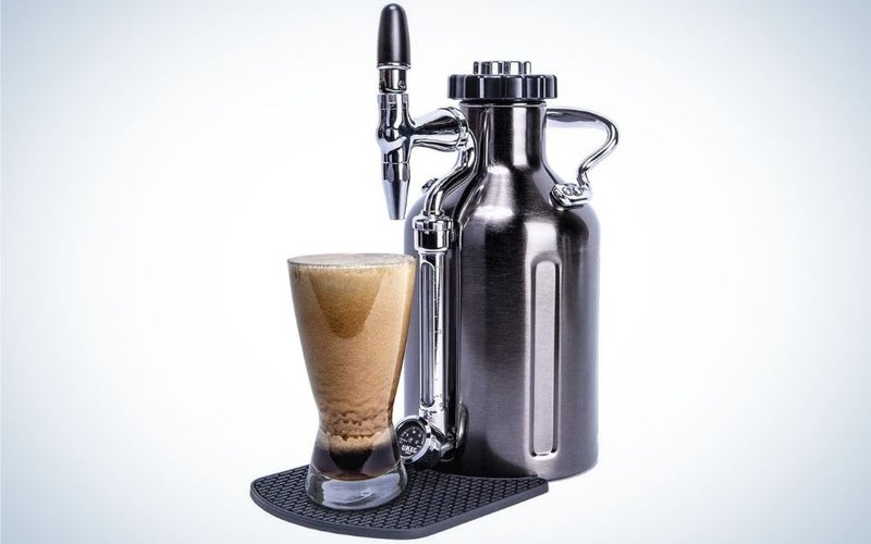 Stainless steel, nitro cold brew coffee maker