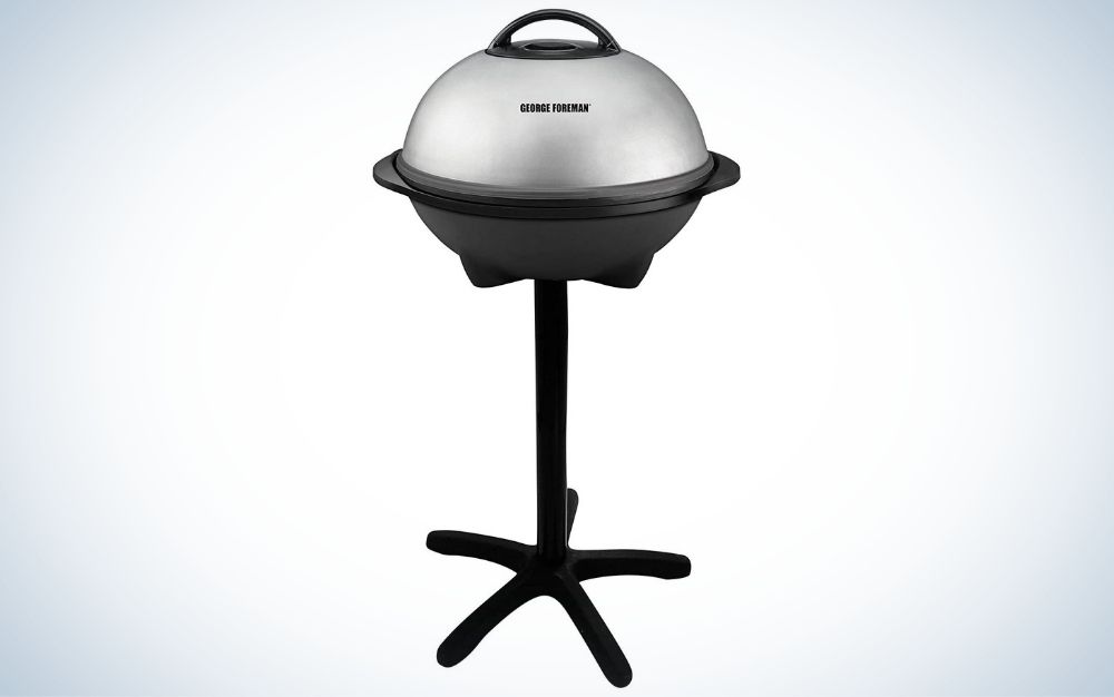 The George Foreman Electric Grill is the best Fatherâs Day gift for indoor grilling.