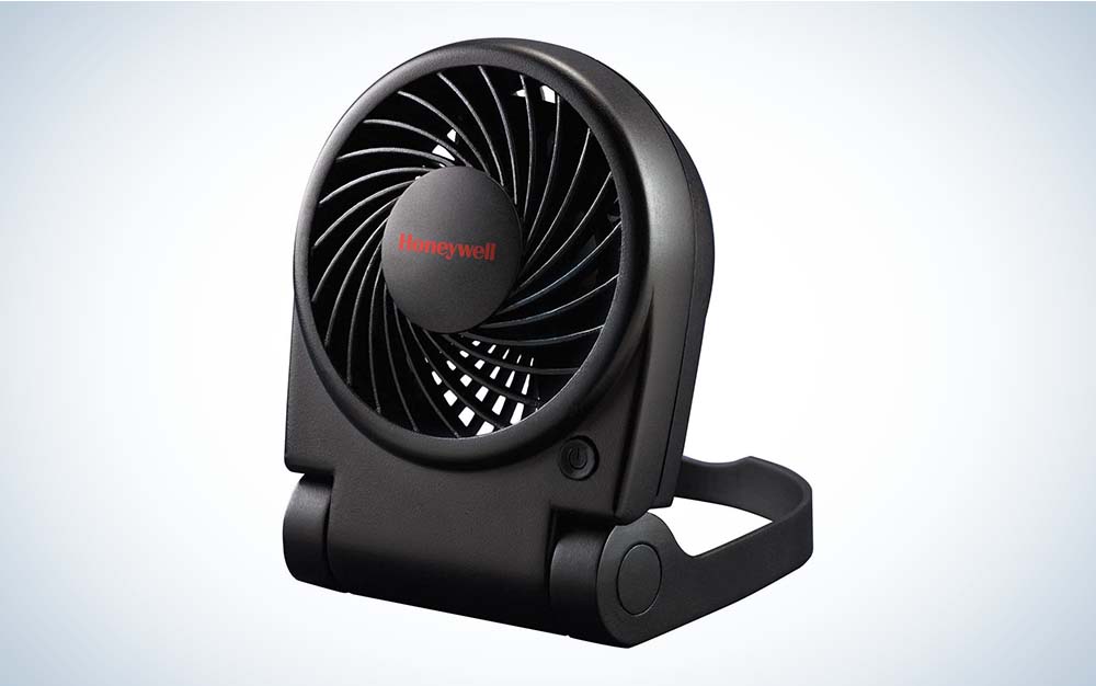 Honeywell makes one of the best fans that's battery-powered.