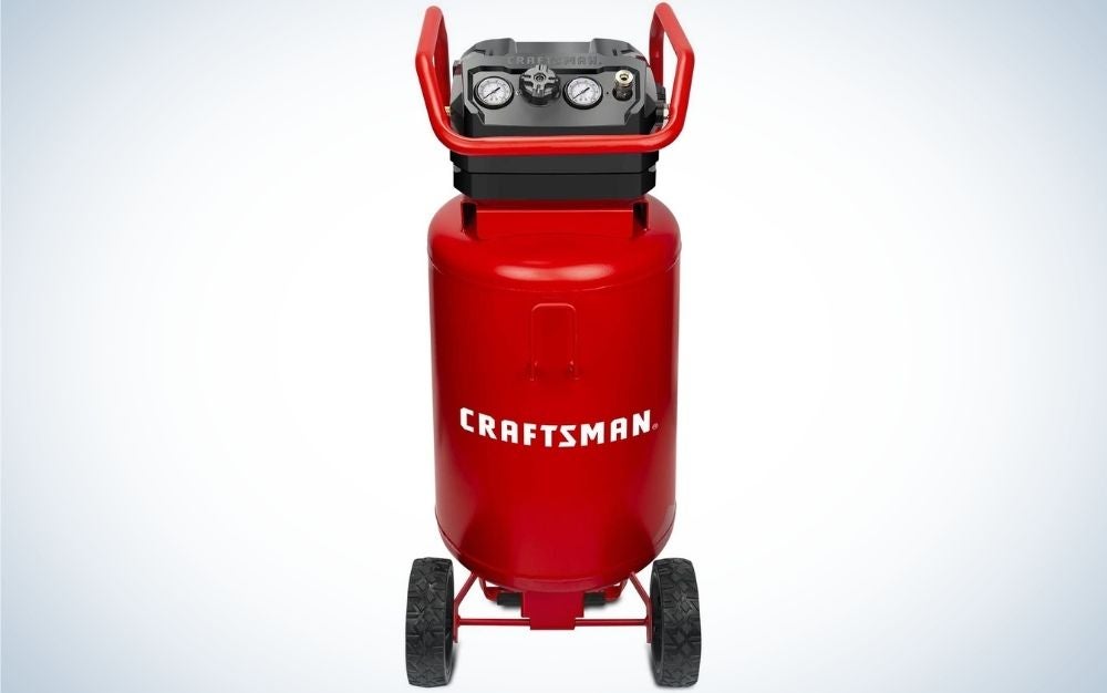 Craftsman air compressors are the best air compressor for a home shop.