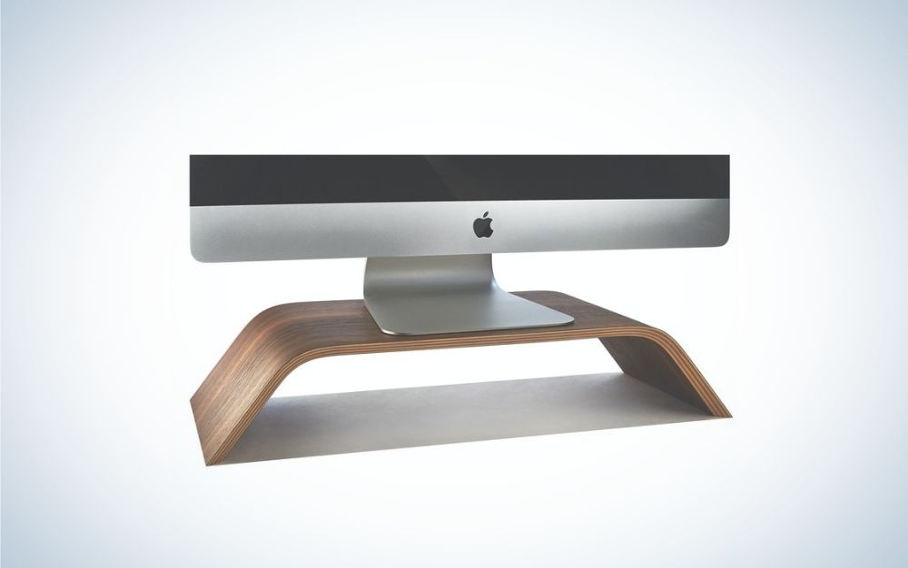 The Grovemade stand is the best computer monitor stand.