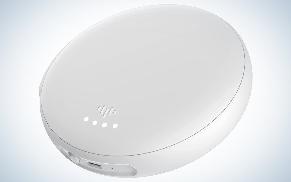 a white alarm bed shaker, one of the best deals online