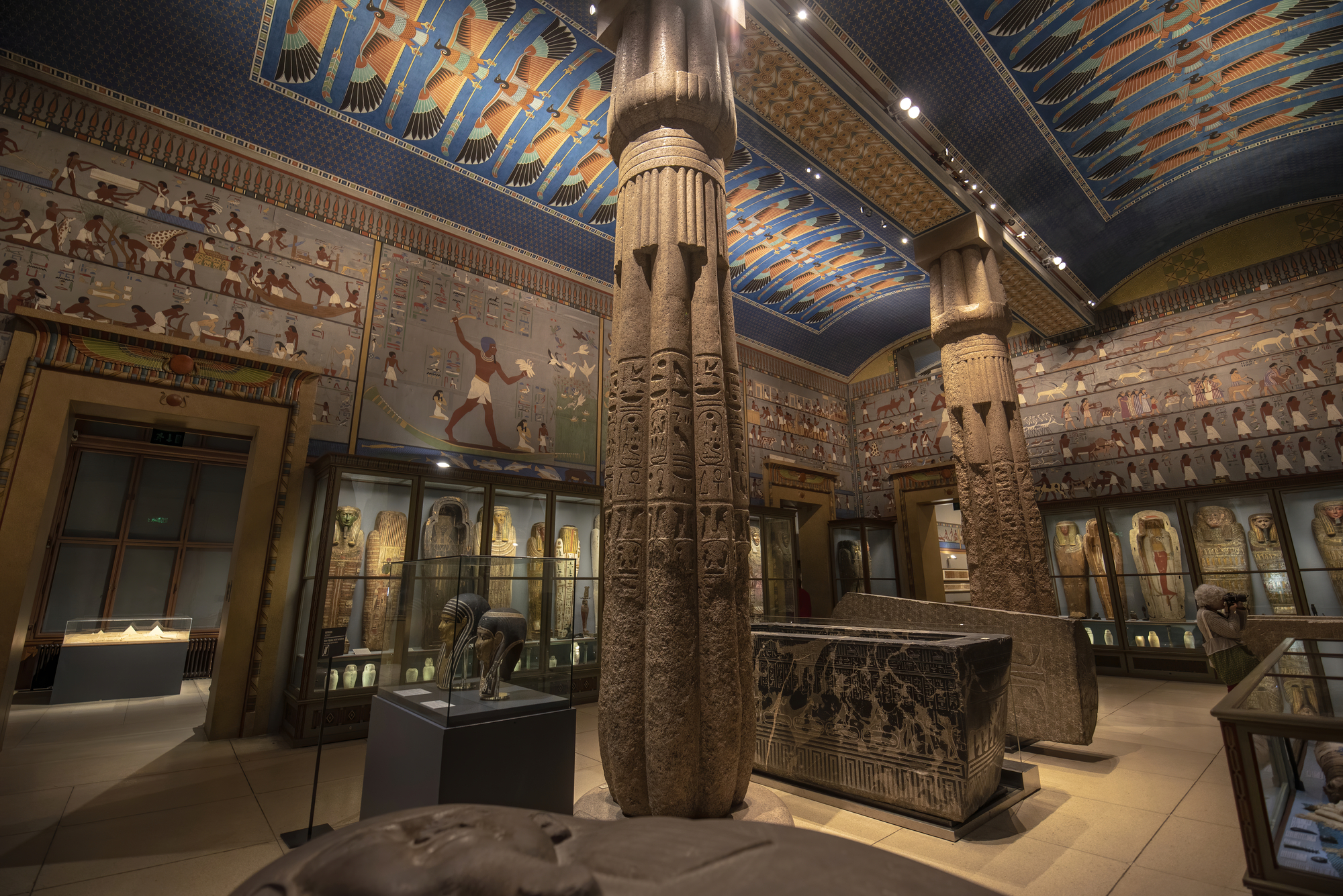 The Egyptian hall