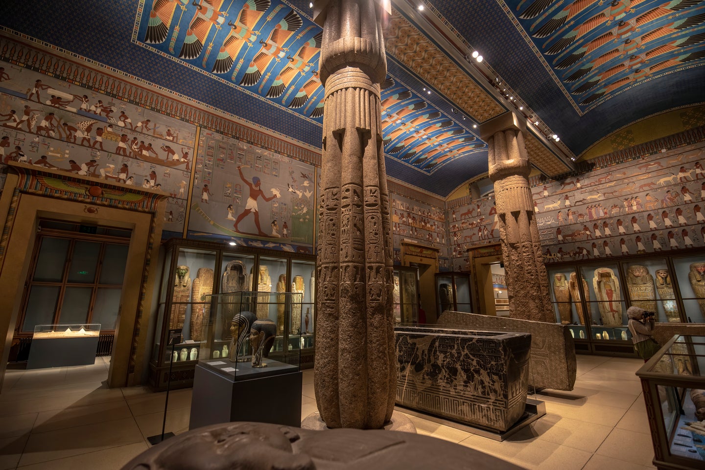 The Egyptian hall
