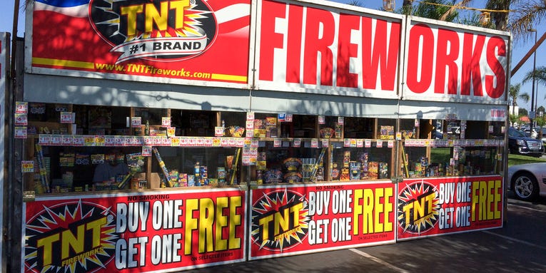 Fireworks pose a huge hazard during this scorching Fourth of July weekend