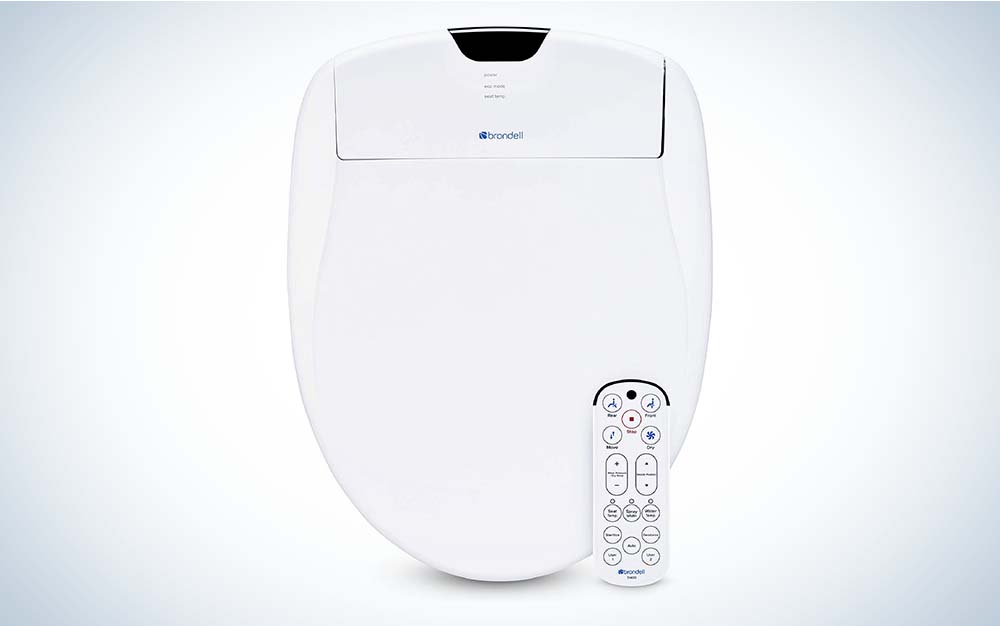 The Brondell Swash 1400 Luxury Bidet Toilet Seat is the best bidet with dryer.