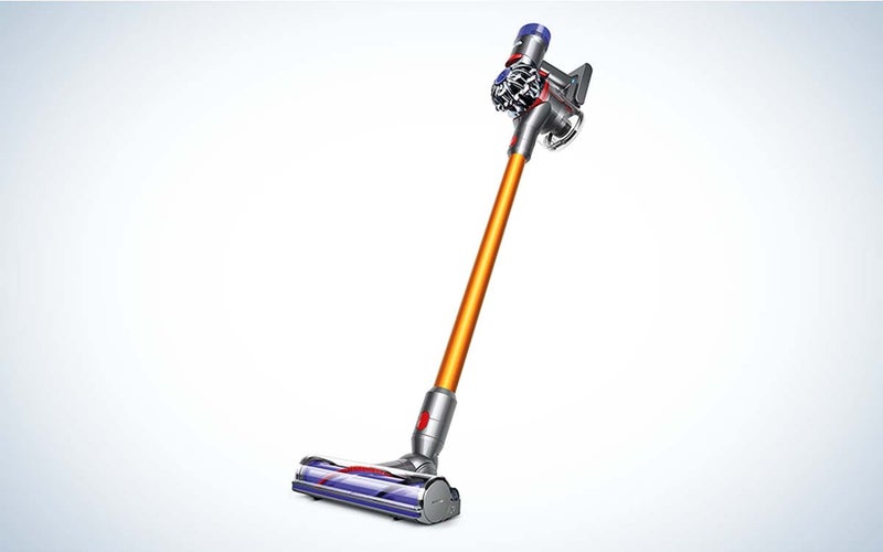 The Dyson V8 Absolute Cordless Stick Vacuum Cleaner is the best cordless vacuum for hardwood floors.