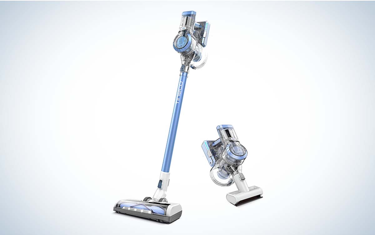 The Tineco A11 Hero Cordless Vacuum Cleaner is the best overall cordless vacuum