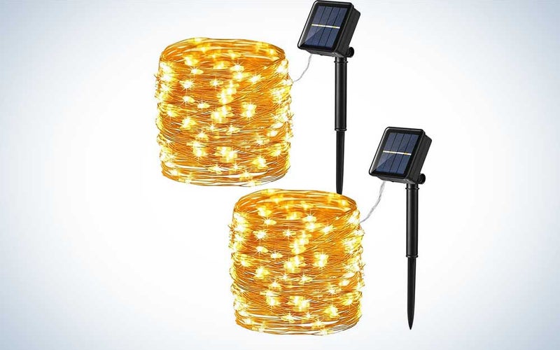 Brizled the best twinkle lights for solar panels