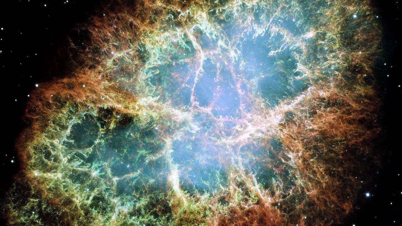 An image of the Crab Nebula