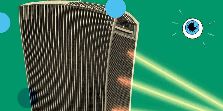 Some skyscrapers are so shiny they turn into death rays