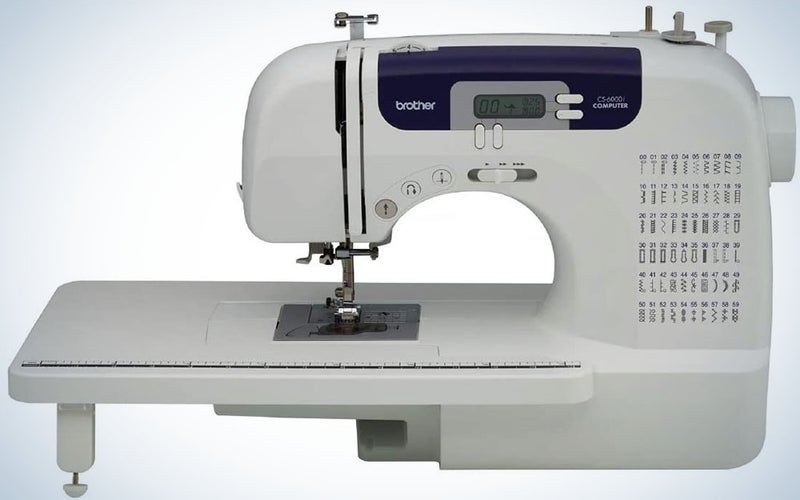 The Brother CS6000i Sewing and Quilting Machine is the best overall.