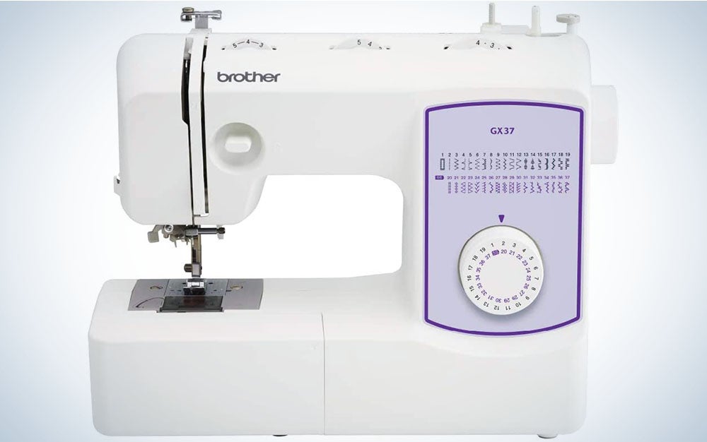 The Brother GX37 Sewing Machine is the best for beginners.