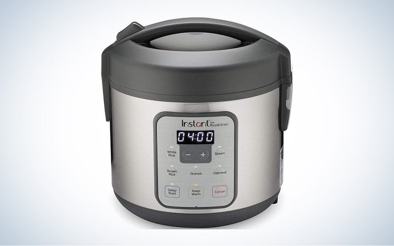 The Instant Pot Zest 8 Cup Rice Cooker is our pick for the best value rice cooker.