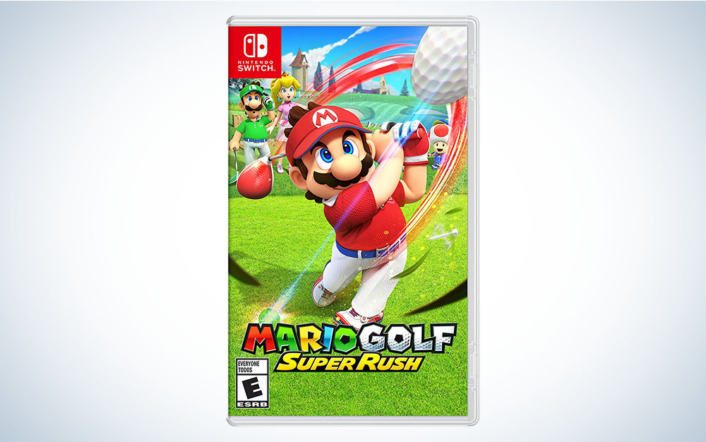 Mario Golf: Super Rush is the best Nintendo Switch game for sitting on a bench in the park.