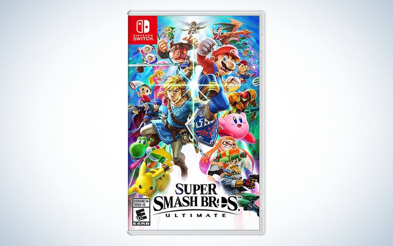 Super Smash Bros. Ultimate is the best Nintendo Switch game for killing time in line with friends.