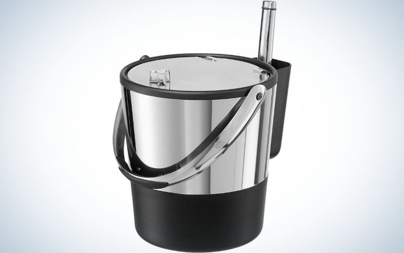 The Oggi Insulated Ice Bucket is our pick for the best wine chiller bucket.