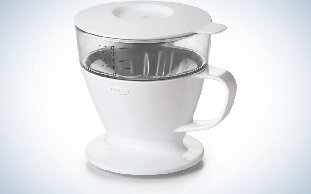 The OXO Brew Pour-Over Coffee is our pick for best pour over coffee maker.