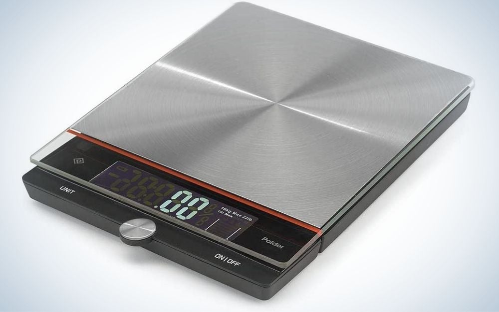 The Polder KSC-348 Digital Kitchen Scale is the best for large families.