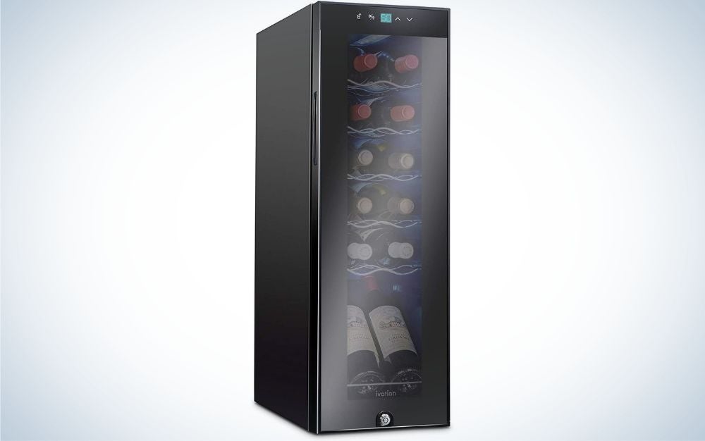 The Ivation Compressor Wine Cooler Refrigerator is the best beverage cooler for wine drinkers.