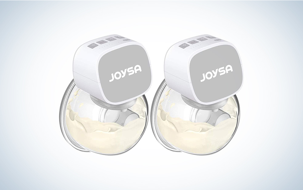 The JOYSA Double-Electric Breast Pump is the best wearable