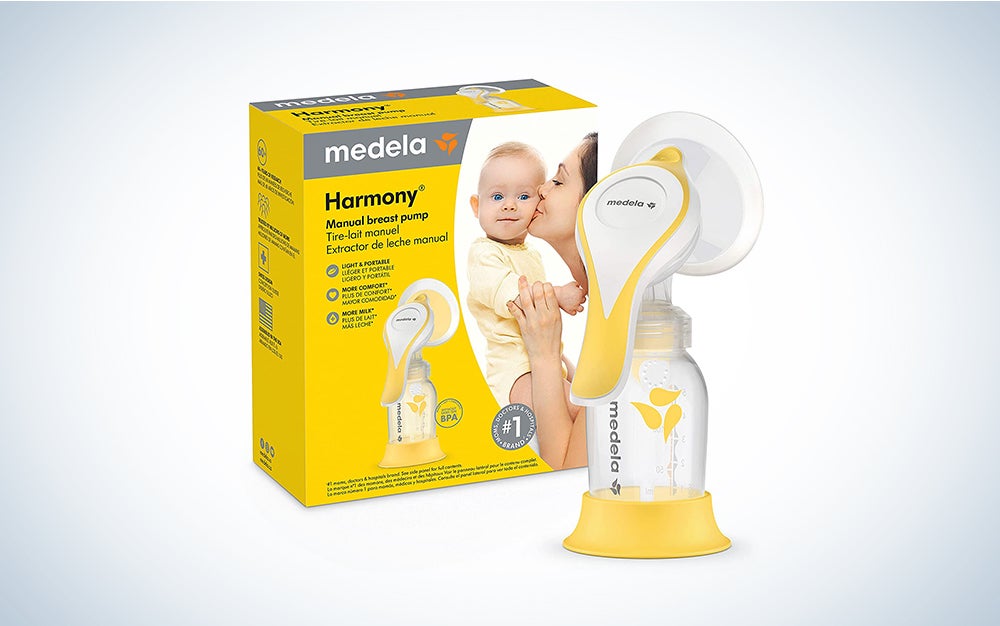 The New Medela Harmony is the best manual breast pump.