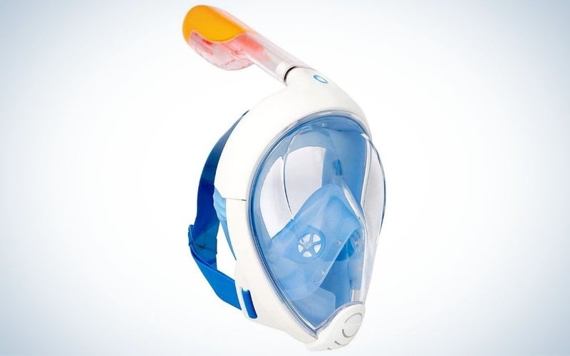 The Tribord Subea Easybreath is the best overall full-face snorkeling mask.