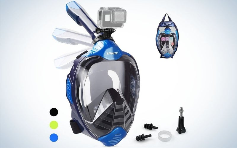 The Zipoute Full-Face Snorkel Mask is our budget pick.