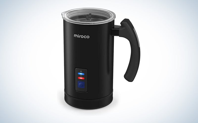 The Miroco Stainless-Steel Milk Steamer is the best electric milk frother. 