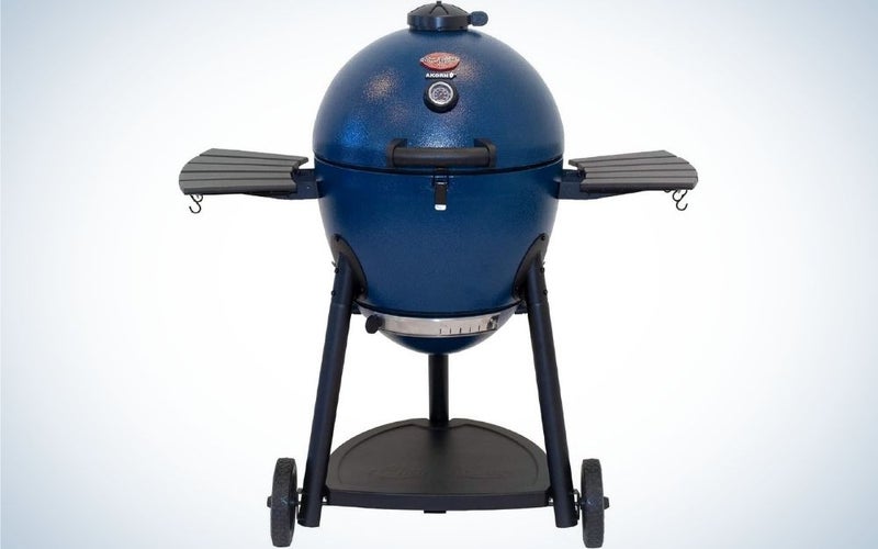 The Char-Griller E56729 AKORN Kamado Charcoal Grill is the best for experienced grillers.