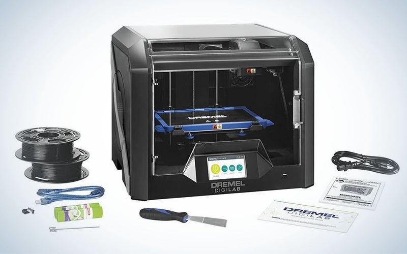 The Dremel 3D45 is the best home 3D printer.