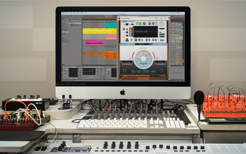Reason + is the best music production software.