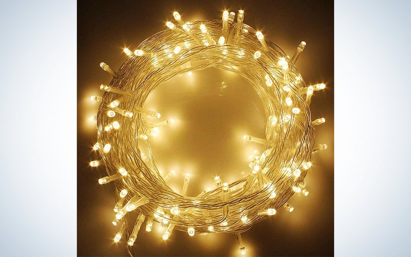 A string of LED string lights