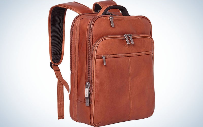 The best stylish backpack for college is the Kenneth Cole Reaction Manhattan Slim Backpack