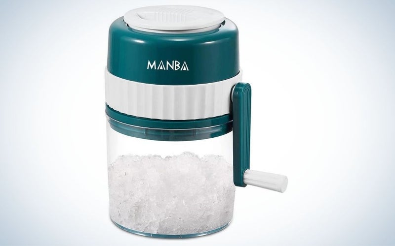 The Manba Ice Shaver is the best snow-cone machine on a budget.
