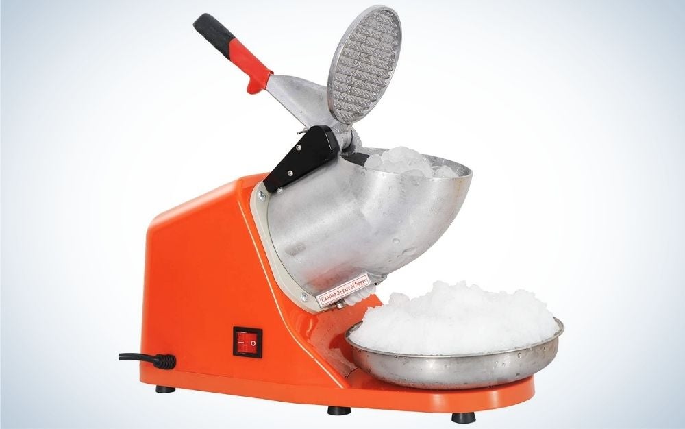 The Zeny Ice Crushers Machine is the best snow-cone machine.
