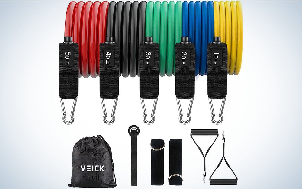 Veick Resistance Bands Set is the best overall.