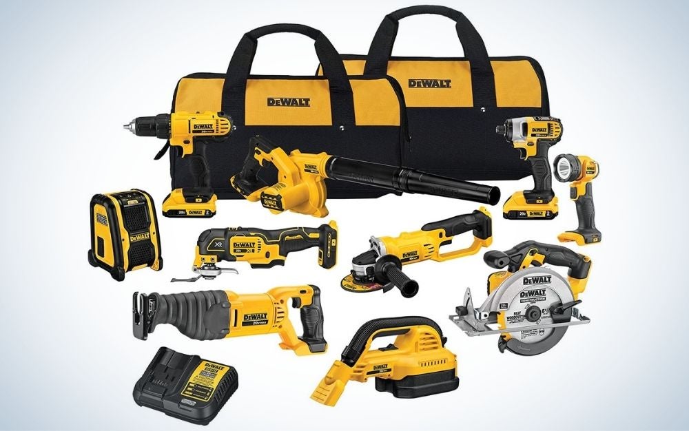 The DeWalt 20V Max Cordless Drill Combo Kit is the best for intermediate builders.