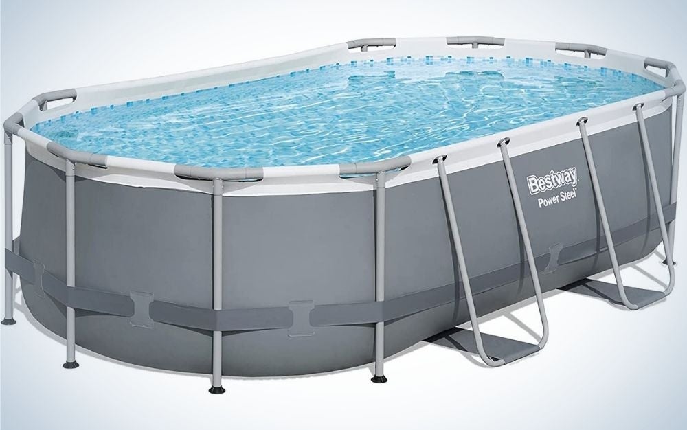 The Bestway Power Above-Ground Pool Set is the best for small parties.