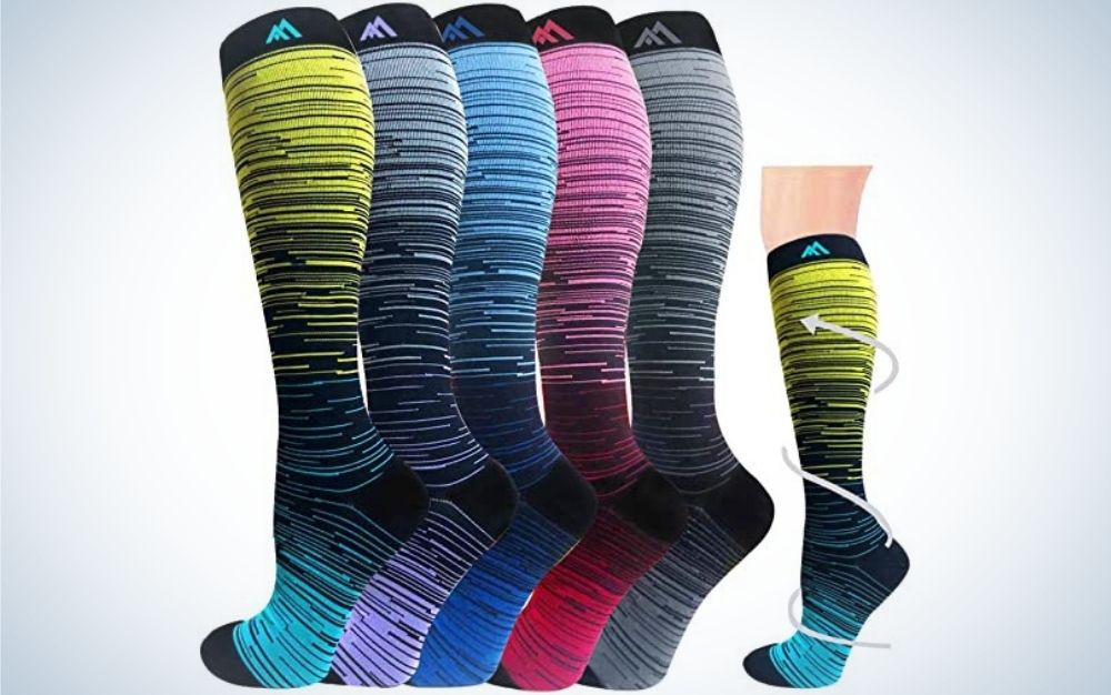 Hi Clasmix Graduated Medical Compression Socks are the best compression socks for women,