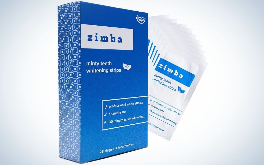 Zimba Teeth-Whitening Strips have the best flavors.