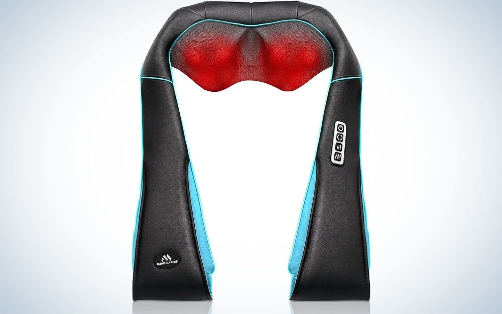 The MagicMaker Shiatsu Neck and Back Massager is the best lower-back massager.