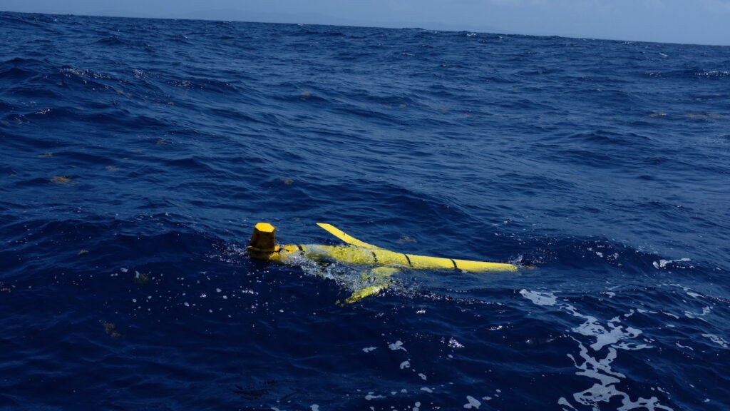 Militär-Drohne-Unterwasser