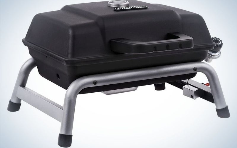 The Char-Broil Portable 240 Liquid Propane Gas Grill is the best gas grill for grillers on the go.