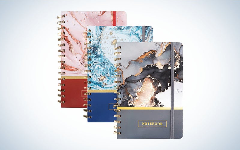The EOOUT 3 Pack Spiral Notebook College Ruled Notebooks are the best notebooks at a great price.