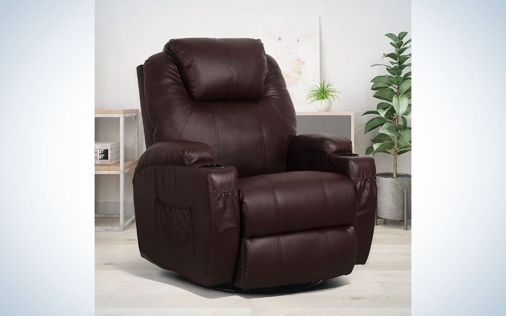 The Esright Massage Recliner Chair is the best massage chair for the style-conscious.